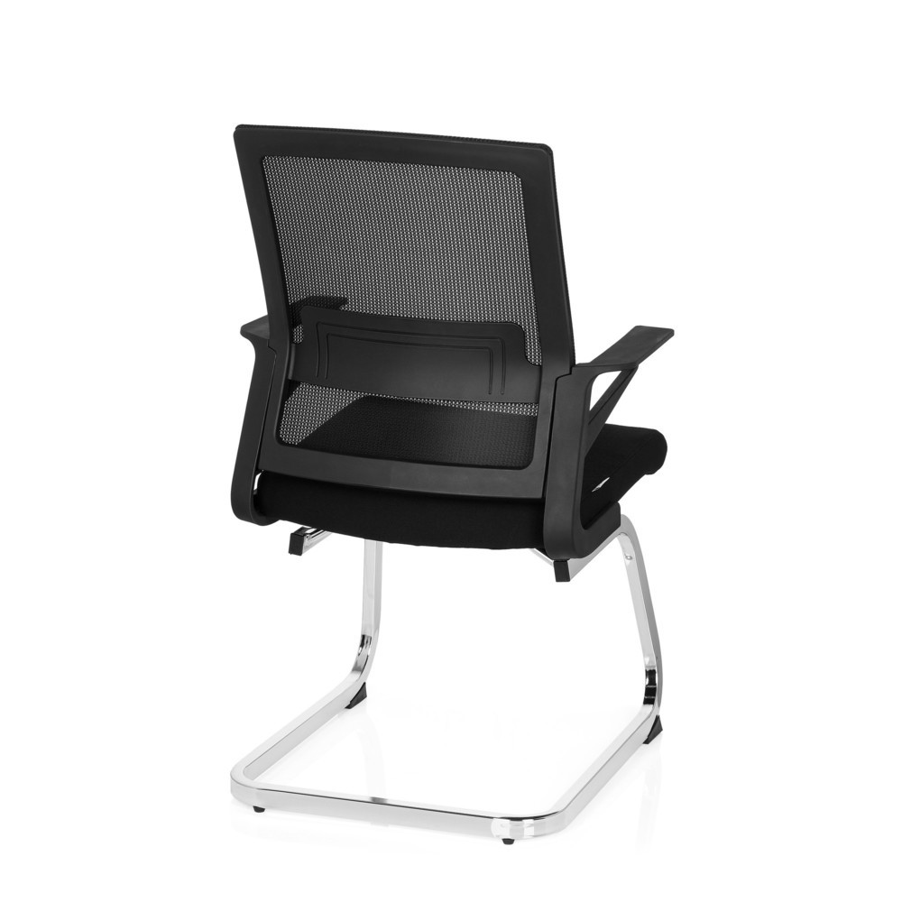 Produktabbildung Nr. 8: Vergaderstoel / sledestoel hjh OFFICE INVENTOR V stof, zwart