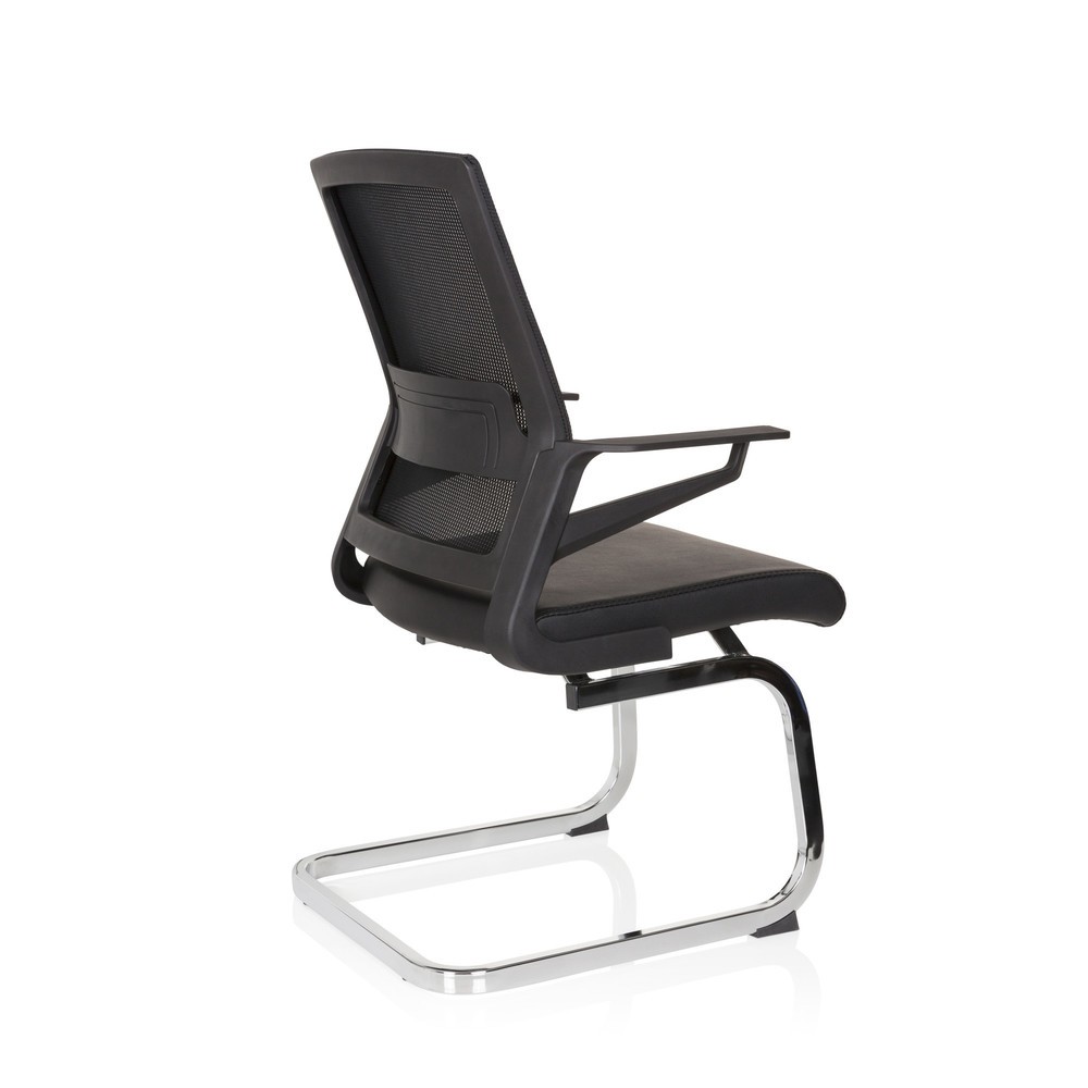 Produktabbildung Nr. 7: Chaise de conférence / fauteuil suspendu hjh OFFICE INVENTOR V PRO similicuir, noir