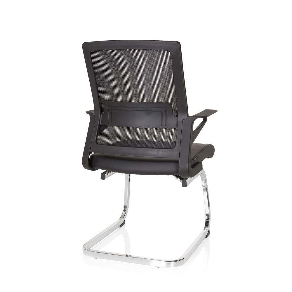 Produktabbildung Nr. 8: Chaise de conférence / fauteuil suspendu hjh OFFICE INVENTOR V PRO similicuir, noir