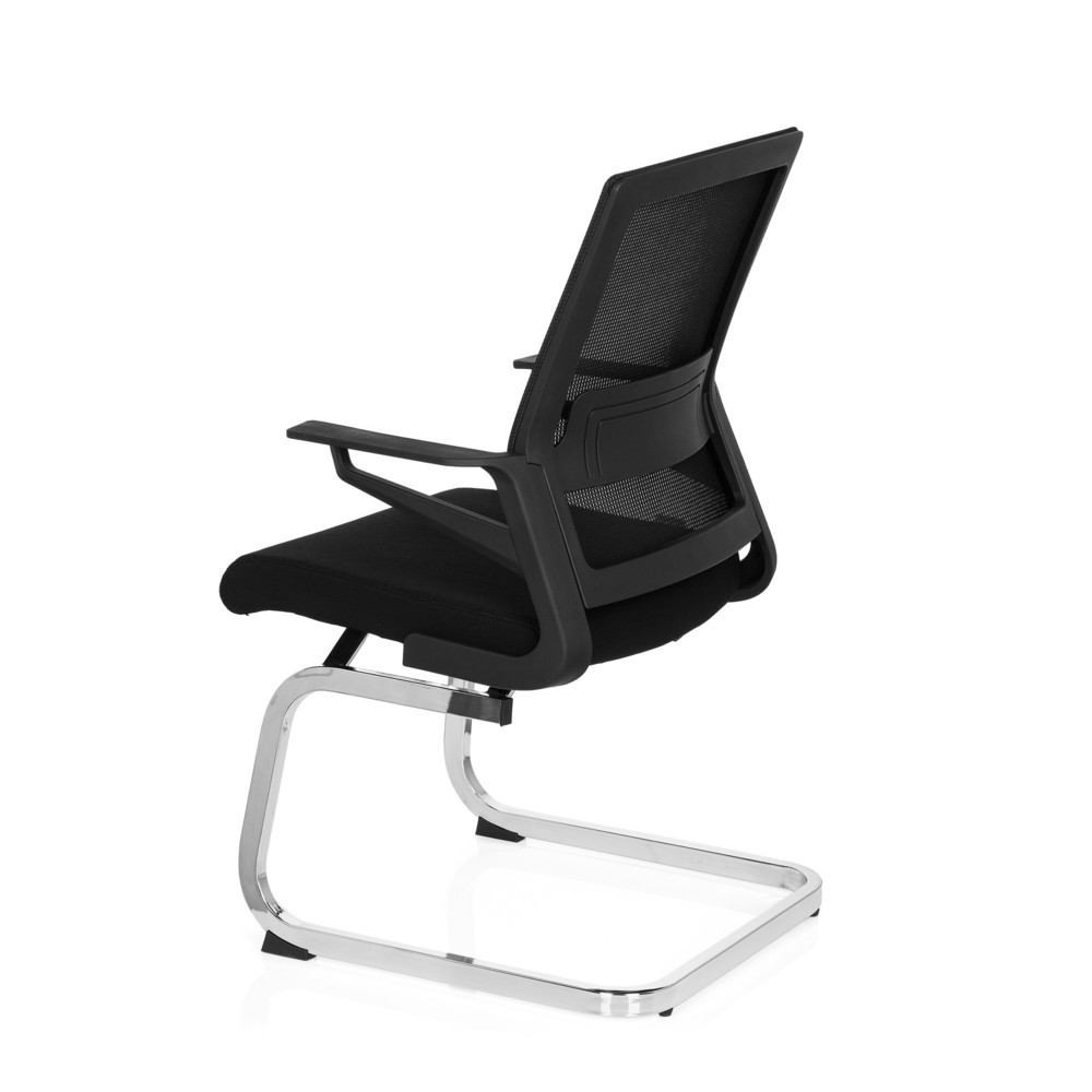 Produktabbildung Nr. 10: Vergaderstoel / sledestoel hjh OFFICE INVENTOR V stof, zwart