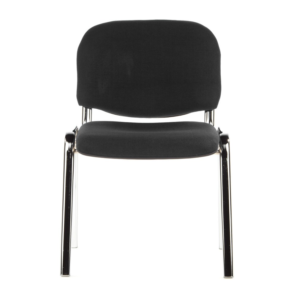 Produktabbildung Nr. 1: Vergaderstoel / bezoekersstoel hjh OFFICE XT 600, chroom / zwart