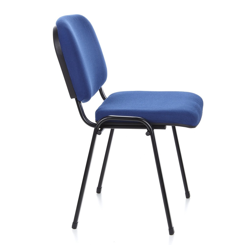 N° de l'image du produit 7 : Chaise de réunion / chaise-visiteur hjh OFFICE / XT 600, noir/bleu