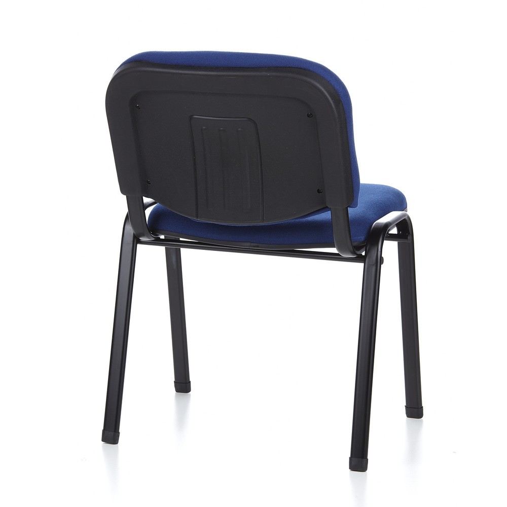 N° de l'image du produit 9 : Chaise de réunion / chaise-visiteur hjh OFFICE / XT 600, noir/bleu