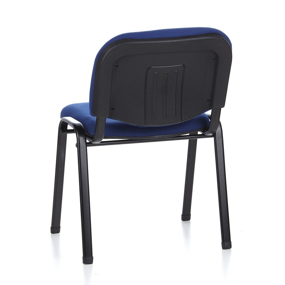 N° de l'image du produit 10 : Chaise de réunion / chaise-visiteur hjh OFFICE / XT 600, noir/bleu