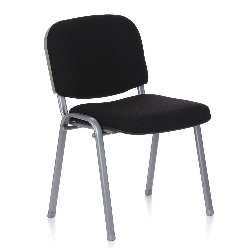 Produktabbildung Nr. 3: Bezoekersstoel / vergaderstoel hjh OFFICE XT 600 set van 4 zilver / zwart
