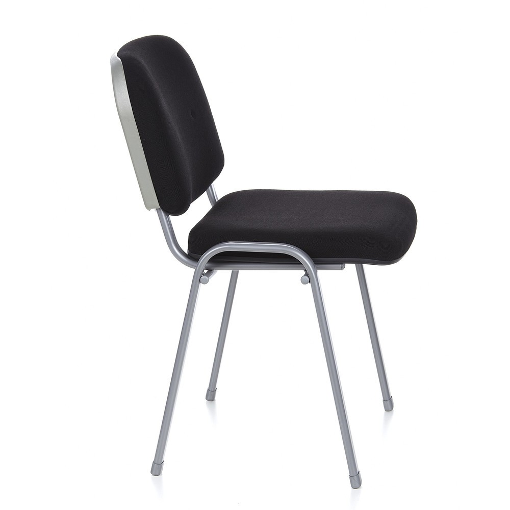 Produktabbildung Nr. 4: Bezoekersstoel / vergaderstoel hjh OFFICE XT 600 set van 4 zilver / zwart