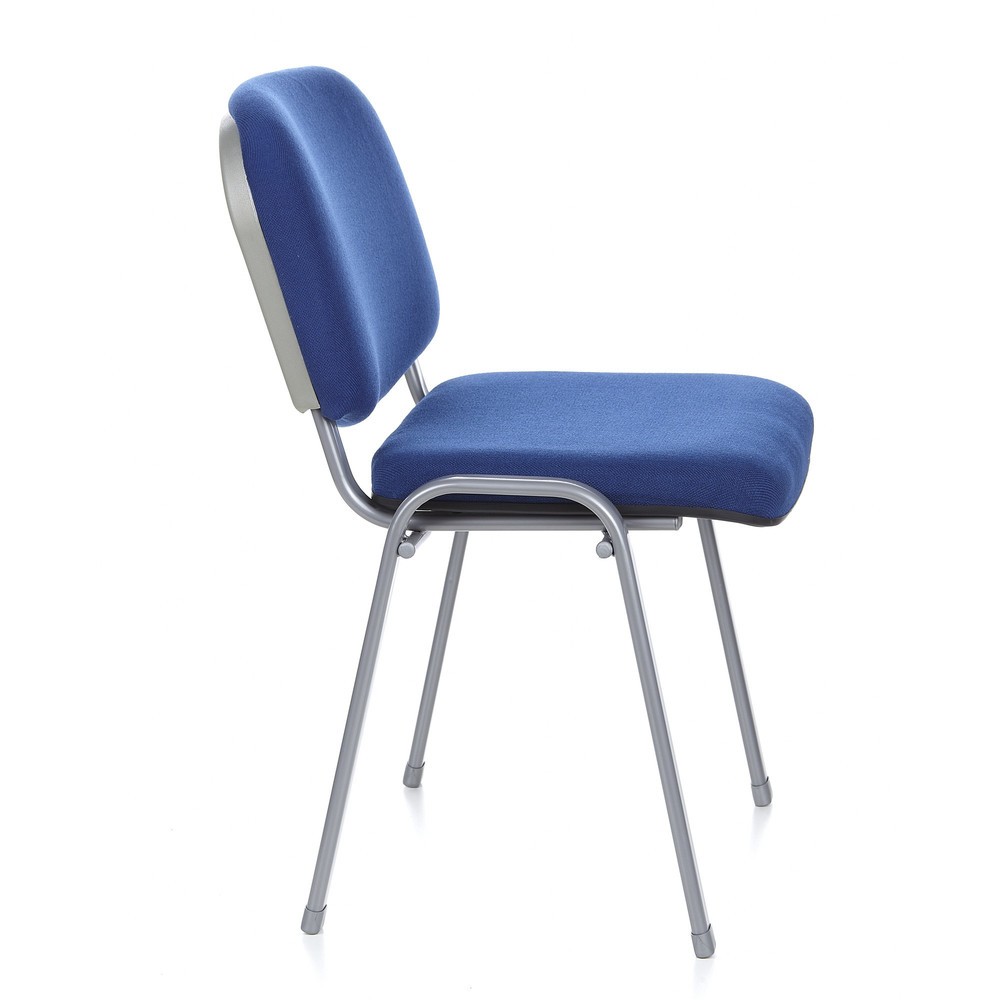 Produktabbildung Nr. 4: Vergaderstoel / bezoekersstoel hjh OFFICE XT 600, blauw / zilver