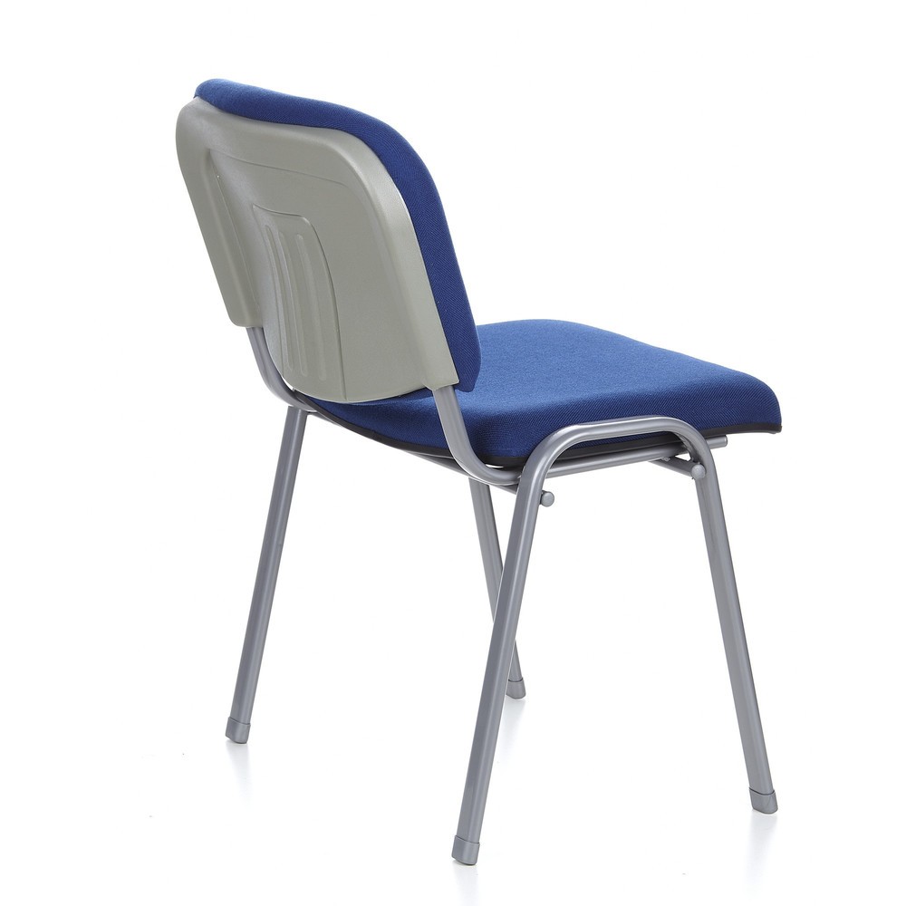 Produktabbildung Nr. 5: Vergaderstoel / bezoekersstoel hjh OFFICE XT 600, blauw / zilver