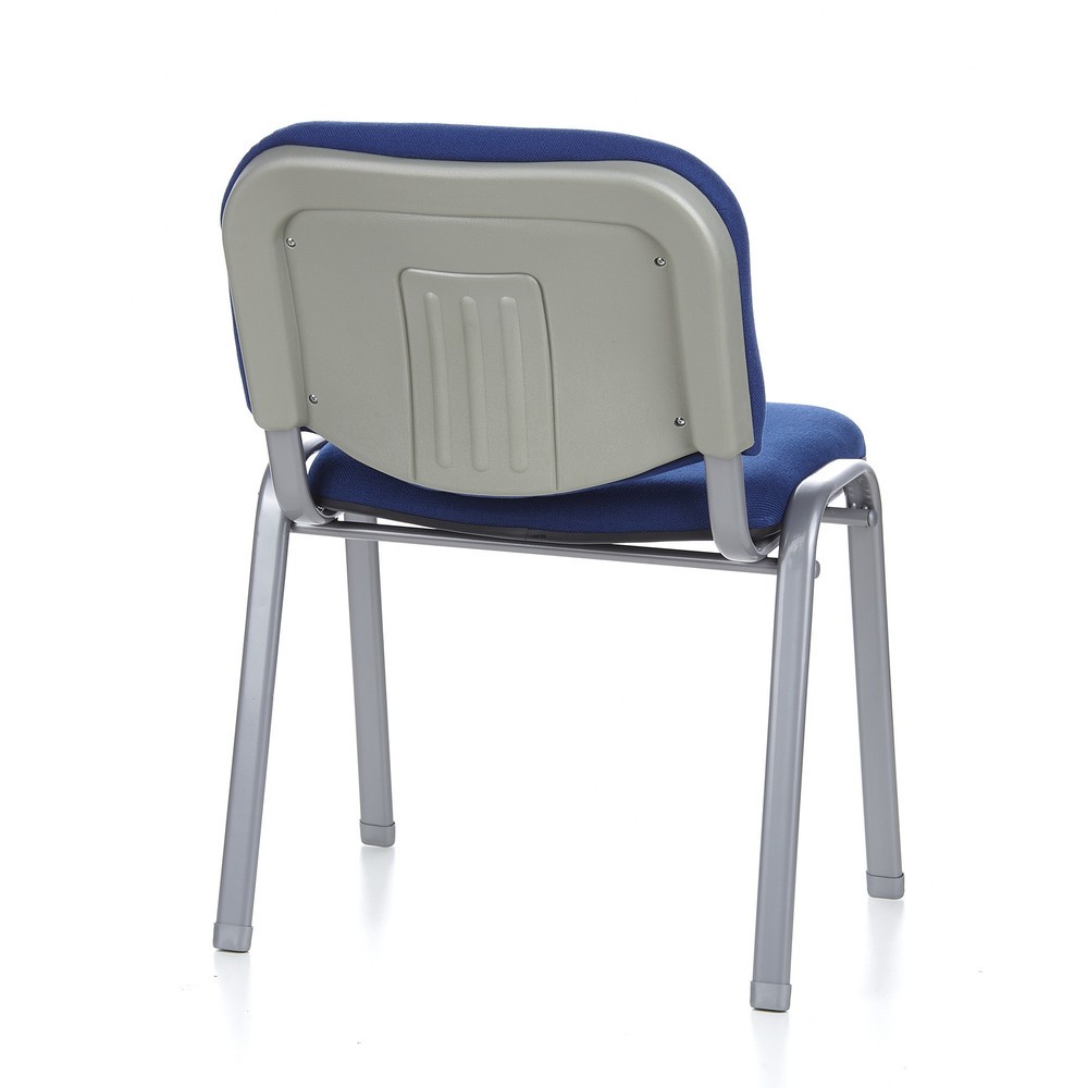 Produktabbildung Nr. 6: Vergaderstoel / bezoekersstoel hjh OFFICE XT 600, blauw / zilver