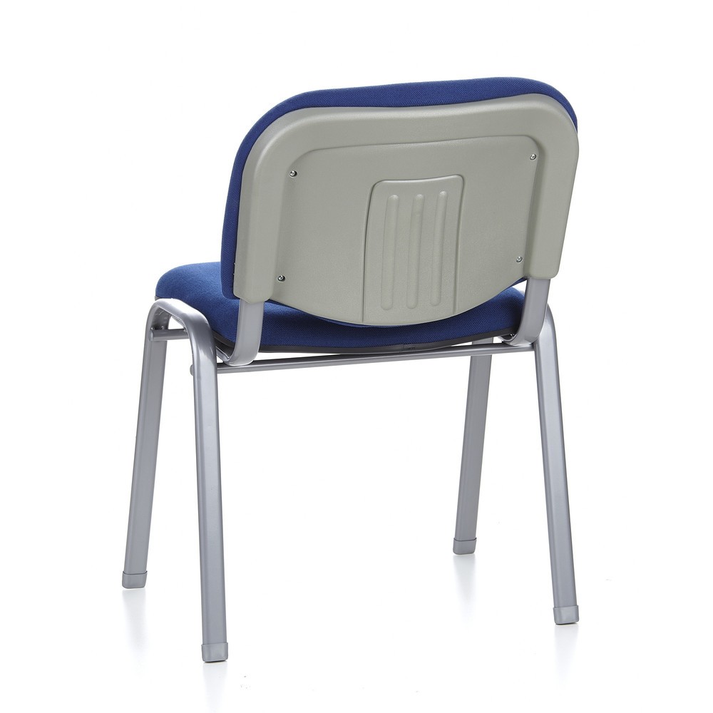 Produktabbildung Nr. 7: Vergaderstoel / bezoekersstoel hjh OFFICE XT 600, blauw / zilver