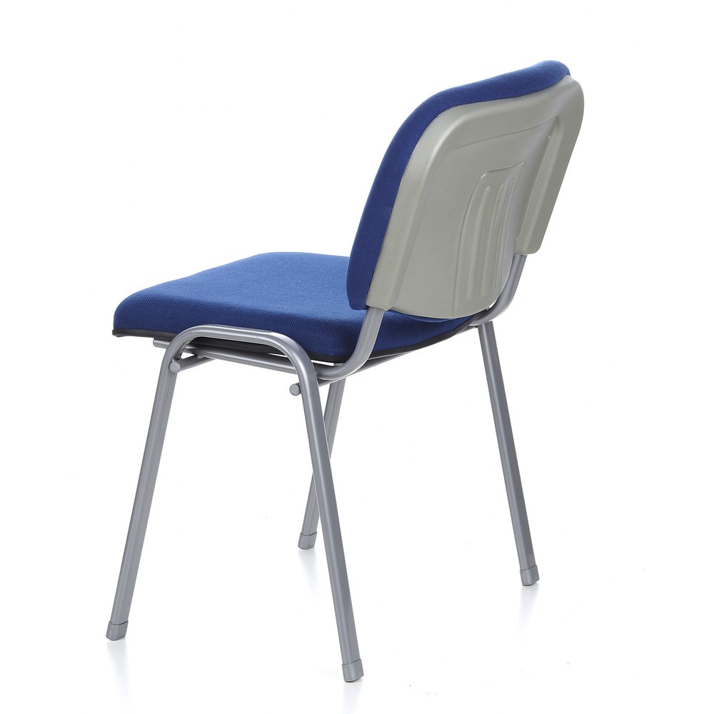 Produktabbildung Nr. 8: Vergaderstoel / bezoekersstoel hjh OFFICE XT 600, blauw / zilver