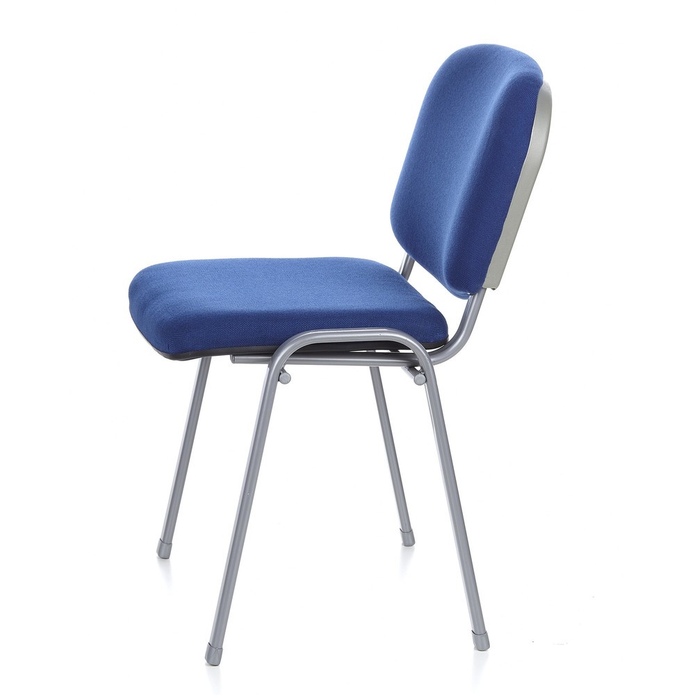 Produktabbildung Nr. 9: Vergaderstoel / bezoekersstoel hjh OFFICE XT 600, blauw / zilver