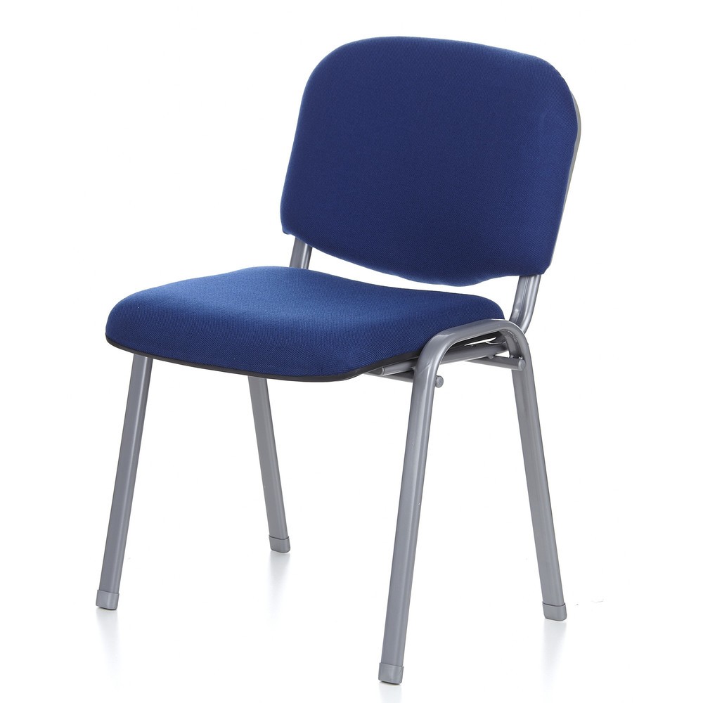 Produktabbildung Nr. 10: Vergaderstoel / bezoekersstoel hjh OFFICE XT 600, blauw / zilver