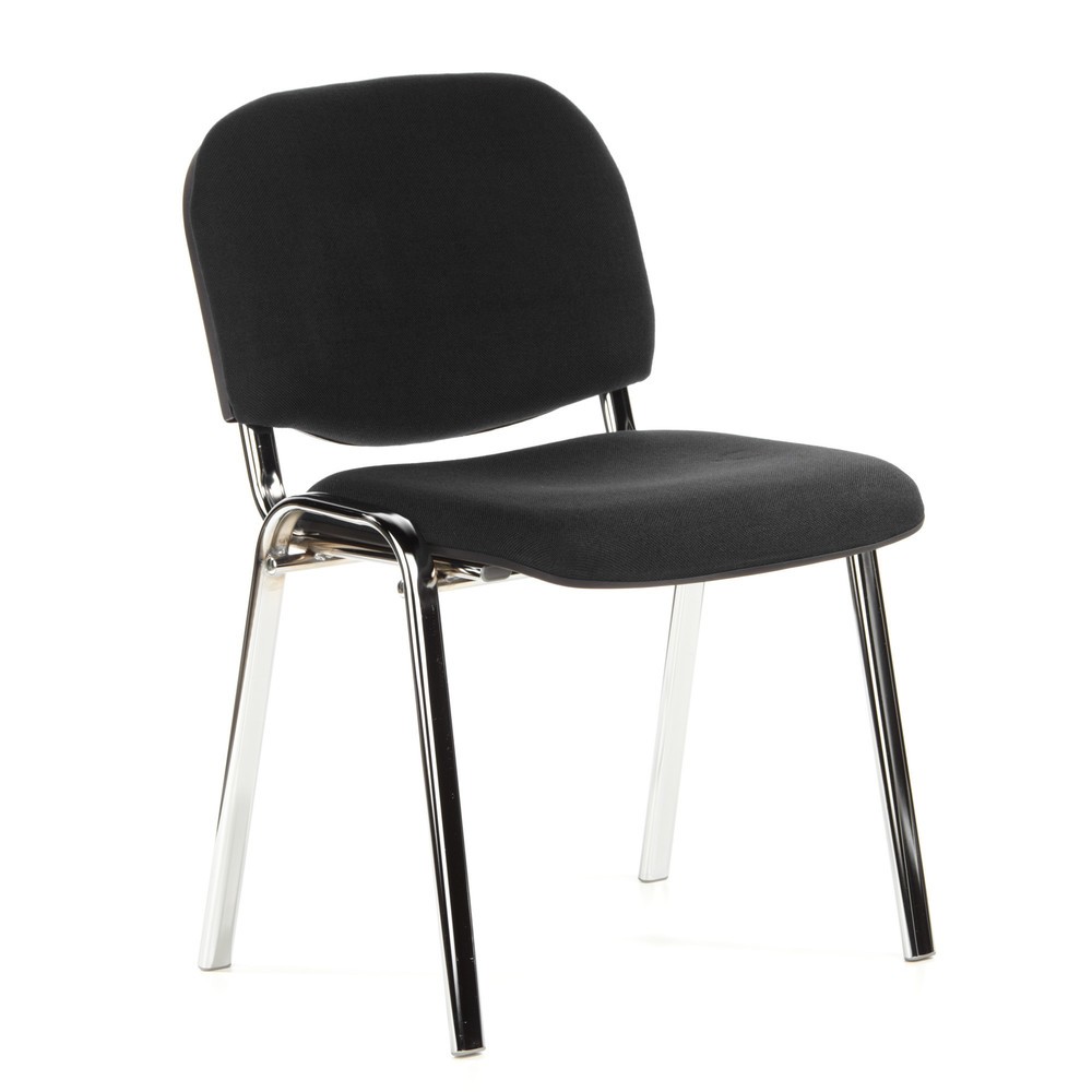 Produktabbildung Nr. 3: Vergaderstoel / bezoekersstoel hjh OFFICE XT 600, chroom / zwart