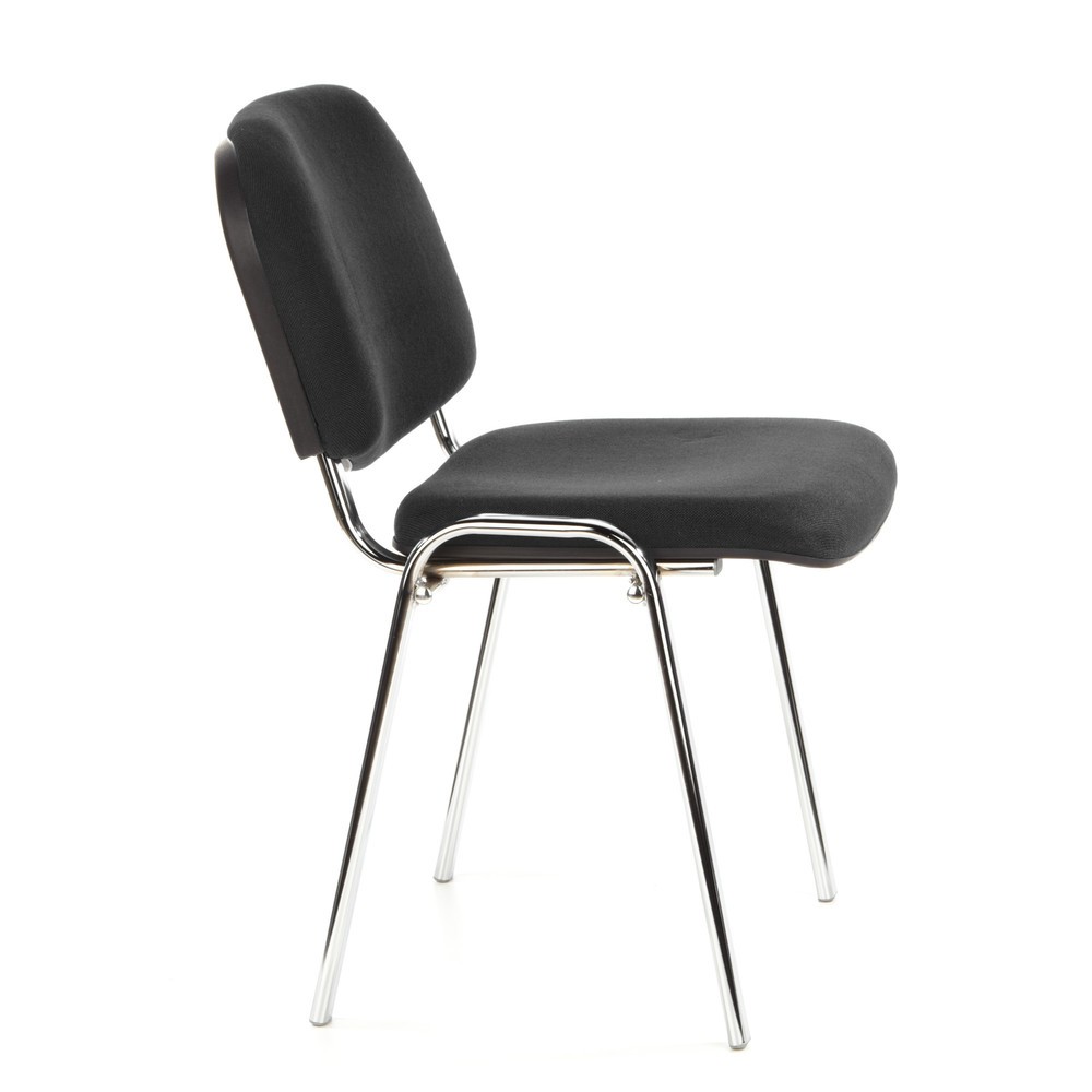 Produktabbildung Nr. 4: Vergaderstoel / bezoekersstoel hjh OFFICE XT 600, chroom / zwart