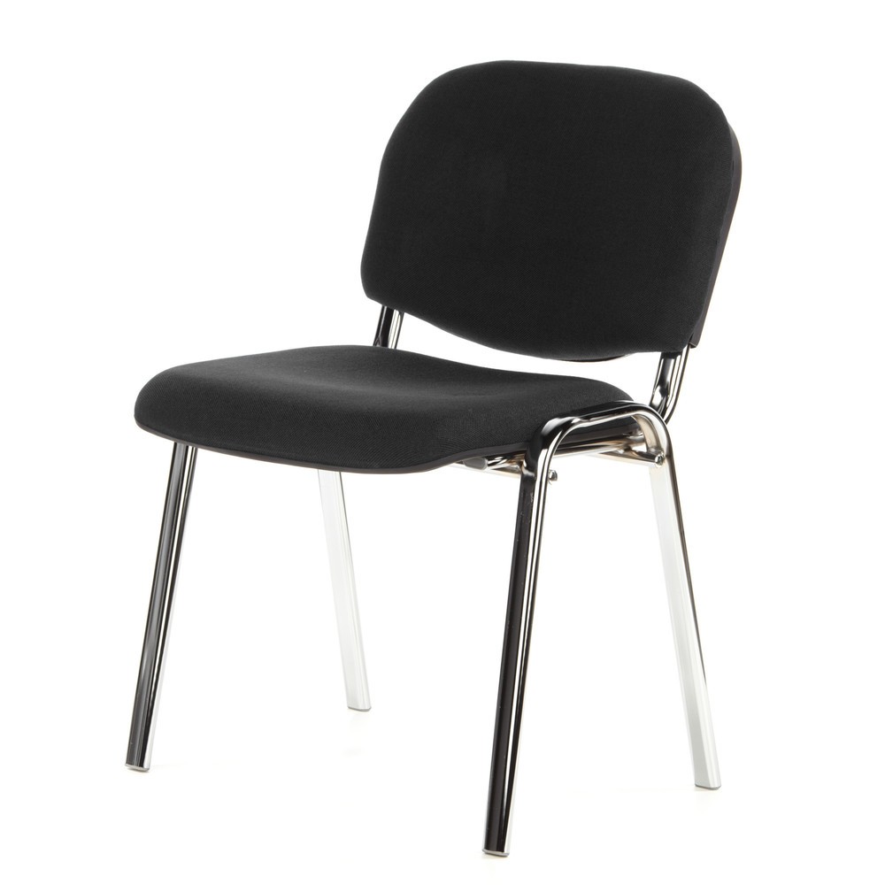 Produktabbildung Nr. 10: Vergaderstoel / bezoekersstoel hjh OFFICE XT 600, chroom / zwart