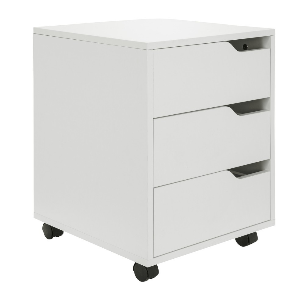 Produktabbildung Nr. 4: Caisson à roulettes hjh OFFICE ORGANISER I, blanc/blanc