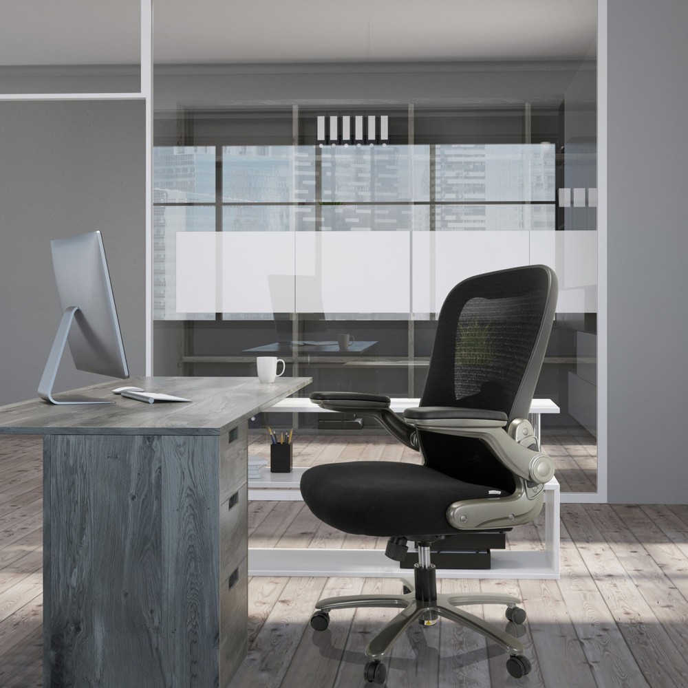 Productafbeelding nr. 5: Zwaarlaststoel / bureaustoel hjh OFFICE INSTRUCTOR T I Titan XXL netstof / stof, zwart