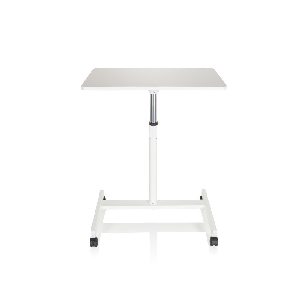 Produktabbildung Nr. 1: Statafel / laptopstandaard OFFICE STAND VM-SU met gasdrukveer & wielen, wit