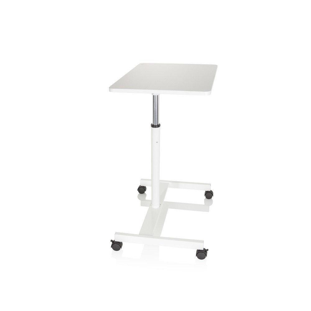 Produktabbildung Nr. 8: Statafel / laptopstandaard OFFICE STAND VM-SU met gasdrukveer & wielen, wit