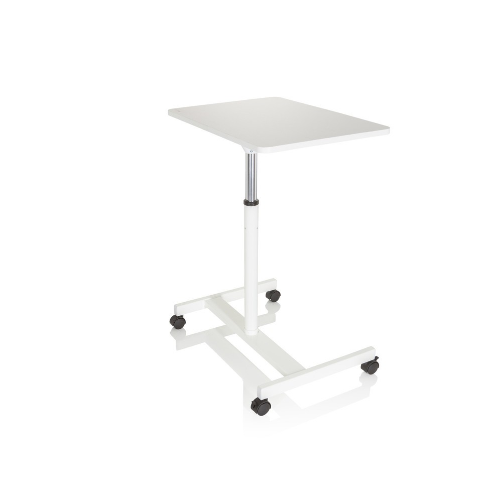 Produktabbildung Nr. 9: Statafel / laptopstandaard OFFICE STAND VM-SU met gasdrukveer & wielen, wit