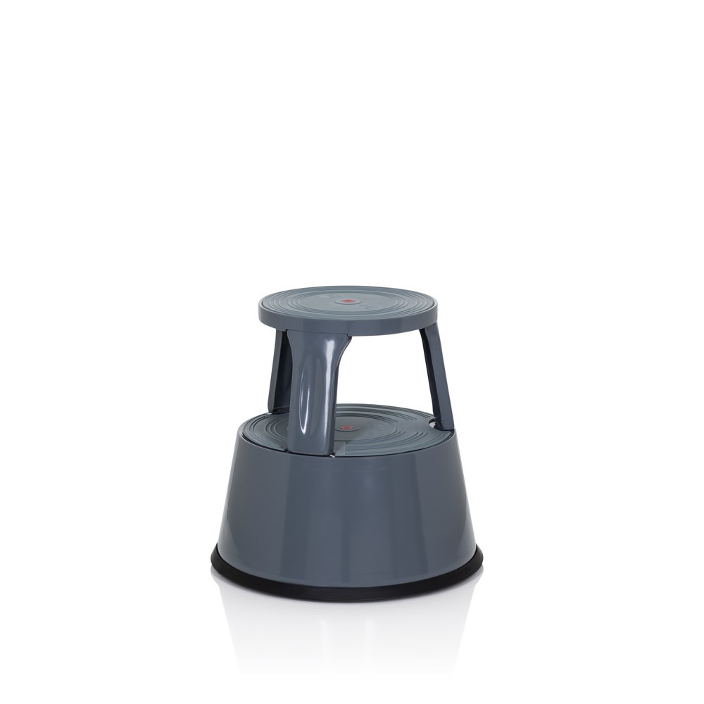 Productafbeelding nr. 2: hjh OFFICE Tritthocker / Rollhocker TIO-M II Metall, Kunststoff, dunkelgrau