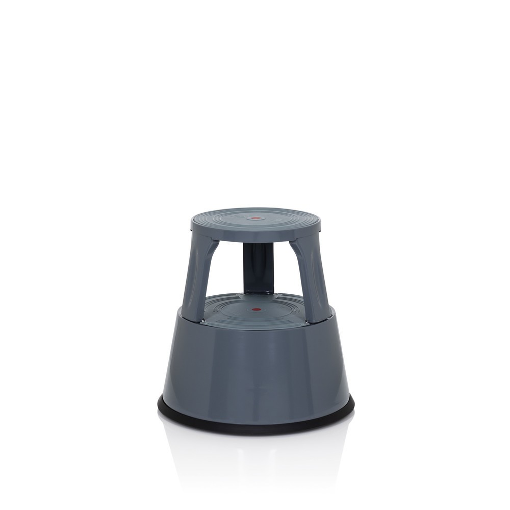 Productafbeelding nr. 7: hjh OFFICE Tritthocker / Rollhocker TIO-M II Metall, Kunststoff, dunkelgrau