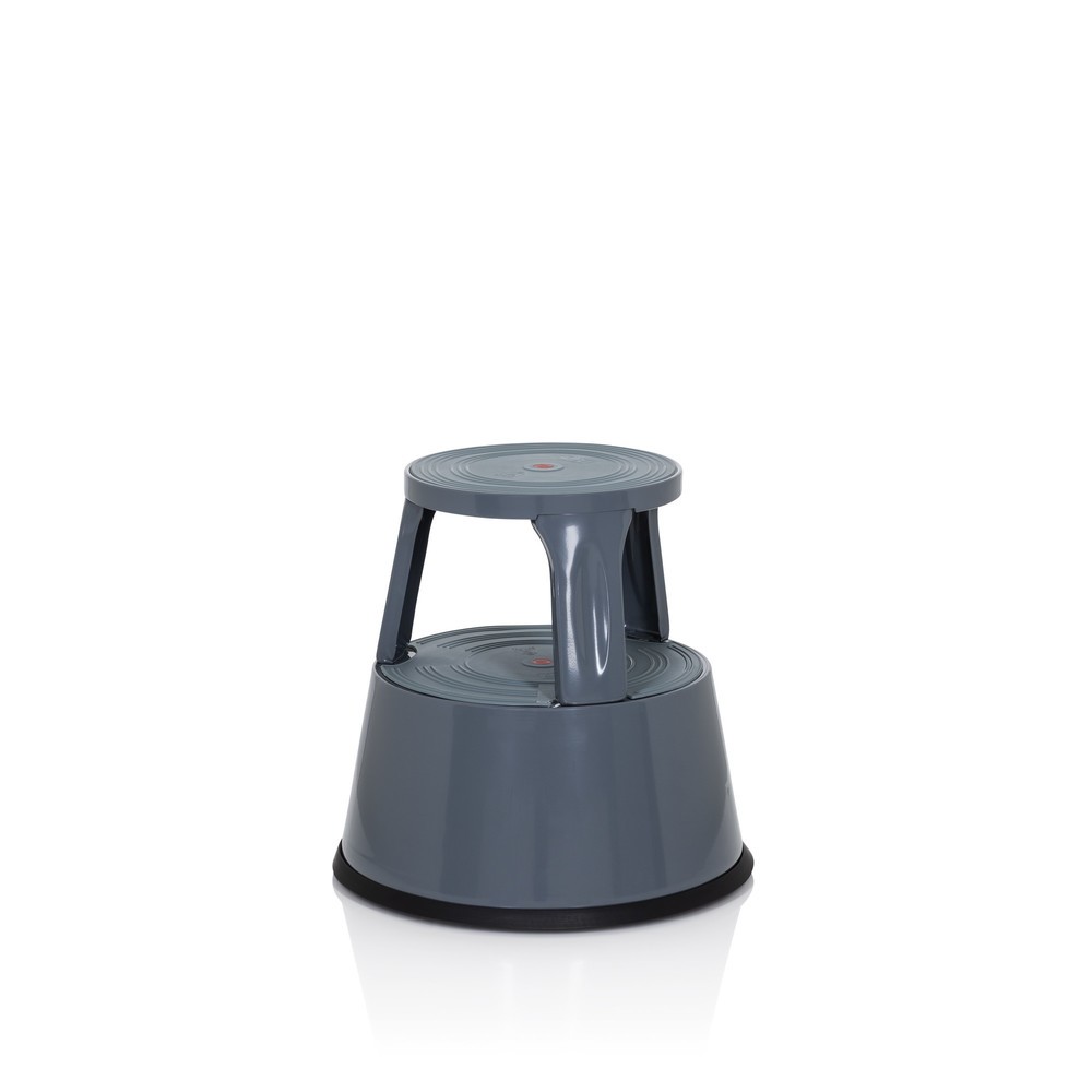 Productafbeelding nr. 9: hjh OFFICE Tritthocker / Rollhocker TIO-M II Metall, Kunststoff, dunkelgrau