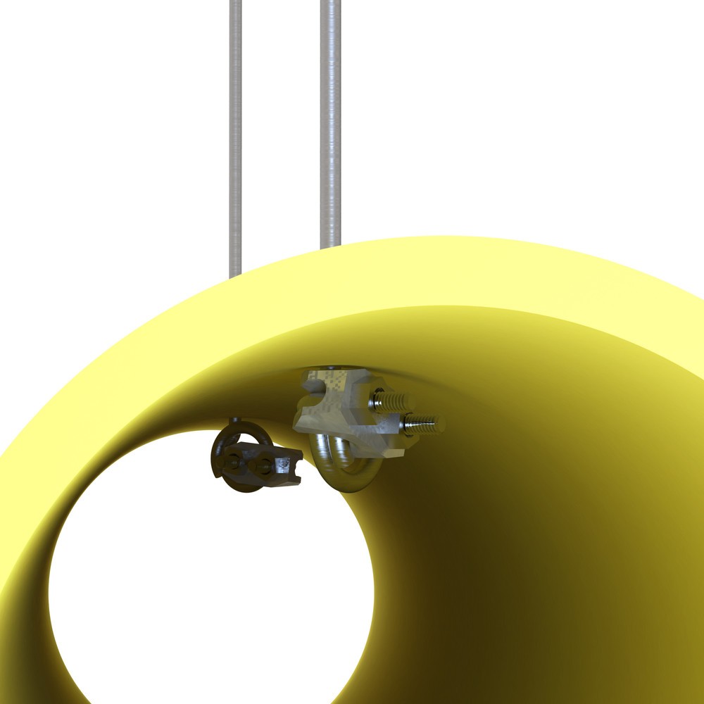 Produktabbildung Nr. 9: Hoogtebegrenzer ‘Papa’, hangend, Ø 140 mm, lengte 2.000 mm