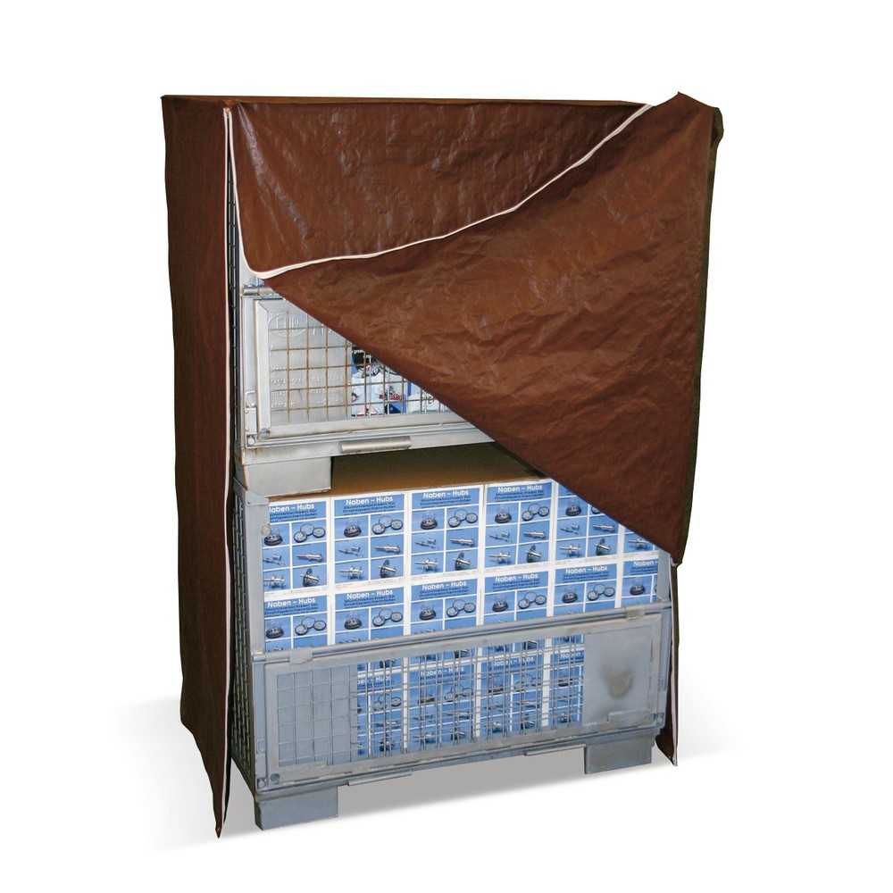 Produktabbildung Nr. 2: Housse de protection avec ourlet et œillets, h x l x p 1 930 x 1.250 x 850 mm, transparent, fermeture éclair