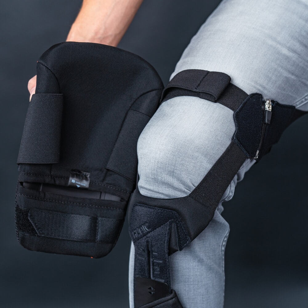 N° de l'image du produit 5 : Genouillère Hunic SoftExo KneePatch, adaptée à l’exosquelette SoftExo Lift