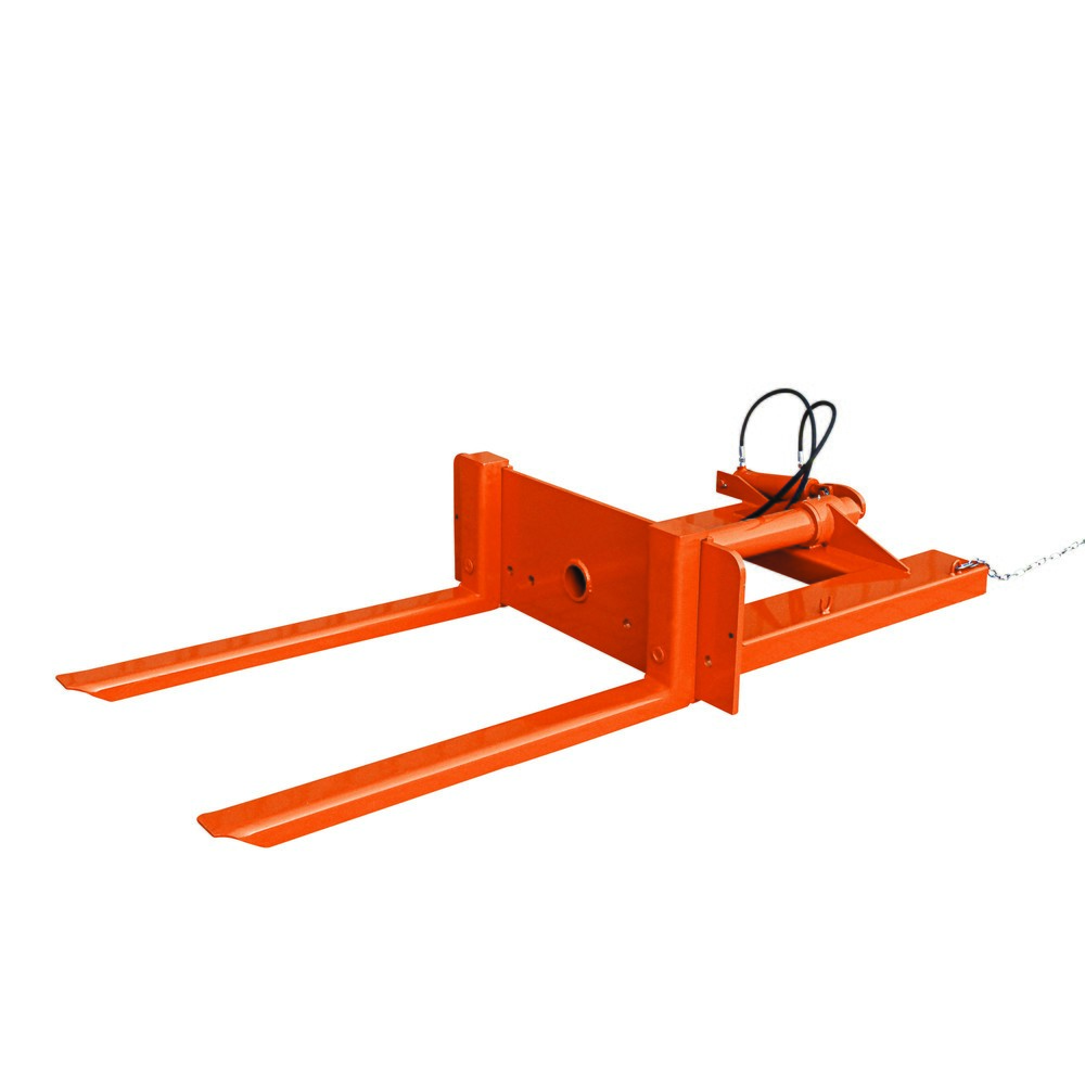 Product afbeelding: Hydraulische containerkieper Eichinger® voor containers met vorkbeugels, 1.500 kg, zuiver oranje