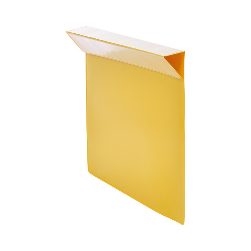 Productafbeelding nr. 2: Identificatiezakjes voor opzetframe, 100 stuks/VE, A5, opening opzij, geel