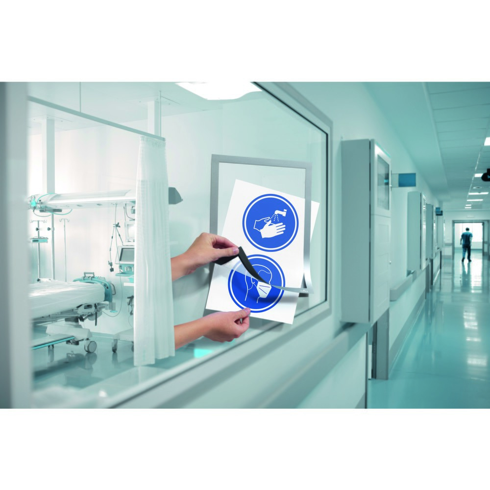 Produktabbildung Nr. 9: Infoframe DURABLE DURAFRAME®, zelfklevend, DIN A4, donkerblauw