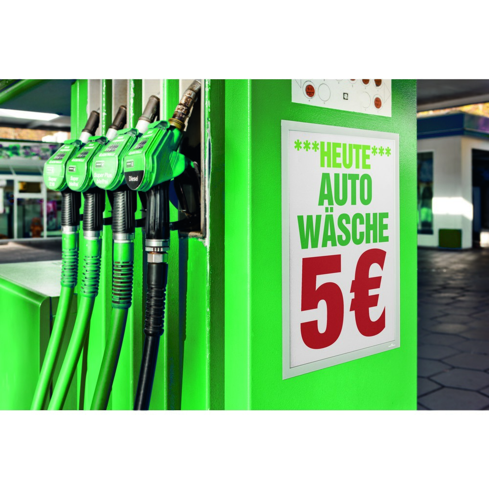 Productafbeelding nr. 10: Infoframe DURABLE DURAFRAME®, zelfklevend, DIN A3, metallisch zilver