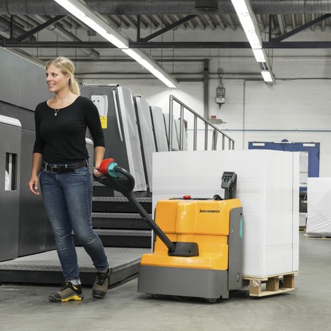 Jungheinrich EJE M15 elektrische lithium-ion transpallet met weegschaal