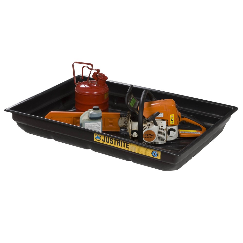 Produktabbildung Nr. 2: Opvangbak Justrite, binnenmaten 121 x 58 cm, inhoud 75 l