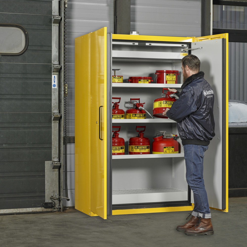 Produktabbildung Nr. 2: Justrite® veiligheidskast EN F90, 2 vleugeldeuren