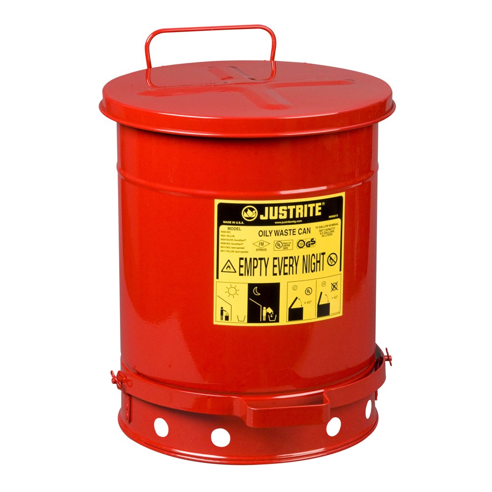 Produktabbildung Nr. 1: Werkbank-verzamelbak Justrite®, 34 liter