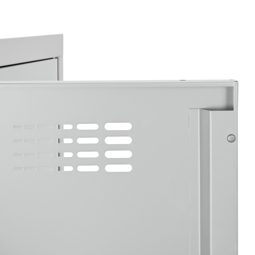 Productafbeelding nr. 7: Kast Steinbock®, op de vloer staand, 2 etages, 6 vakken, draaivergrendeling, hxbxd 1.800 x 1200 x 500 mm, lichtgrijs / lichtgrijs