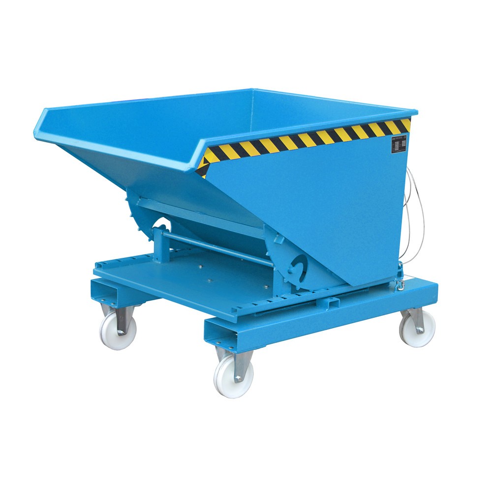 Produktabbildung Nr. 1: Kiepcontainer Bauer® 3S 600, gelakt, lichtblauw