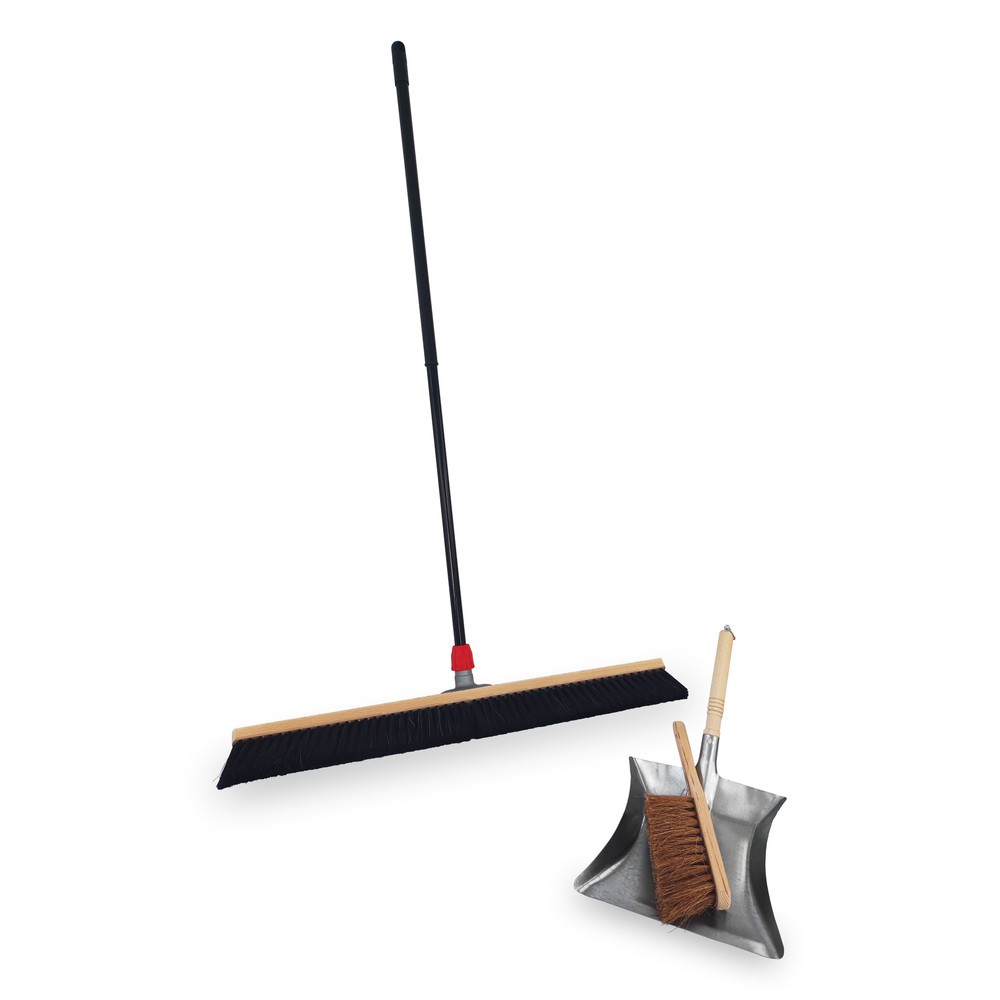 Produktabbildung Nr. 1: Steinbock® Lot de balais pour grandes surfaces, y compris balai, pelle à poussière et balayette