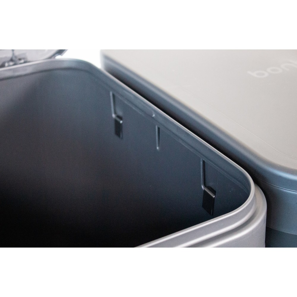 Produktabbildung Nr. 3: Kit de jonction pour poubelles Circubin BON TON en plastique, anthracite