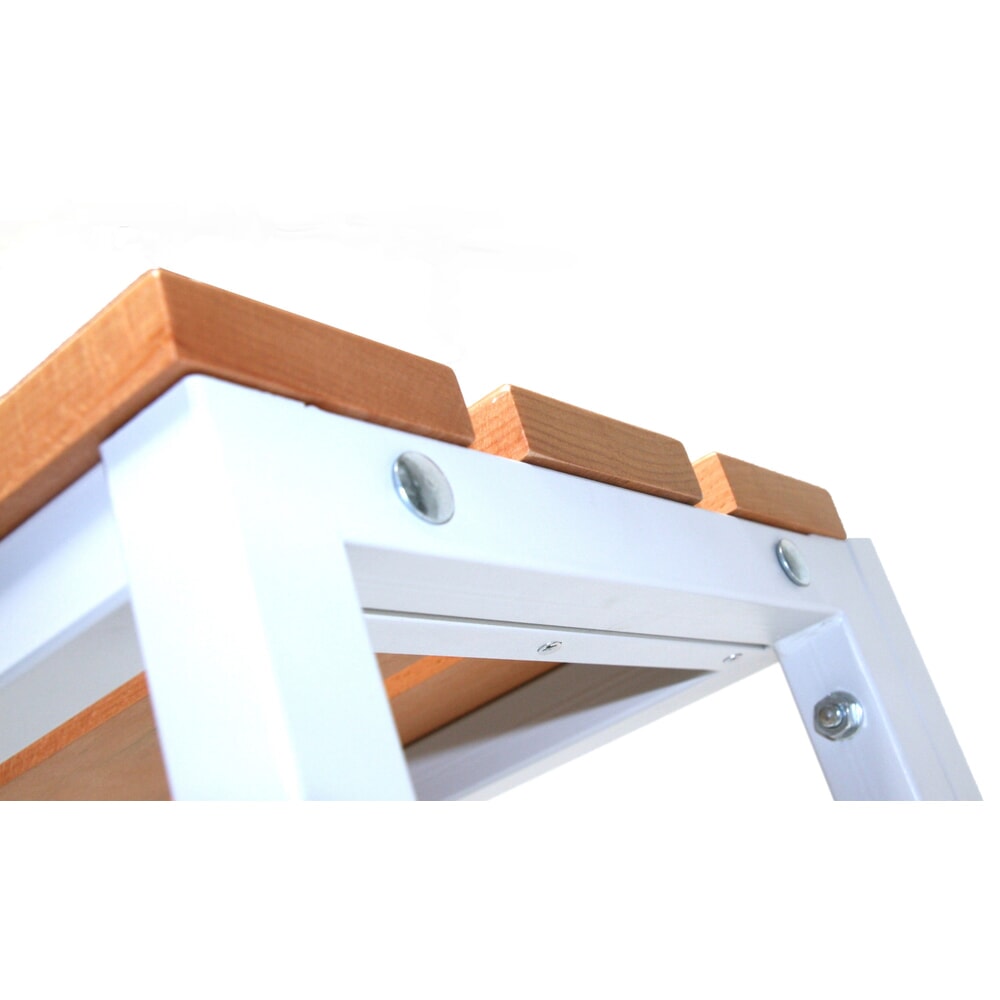 Produktabbildung Nr. 2: Kleedkamerbank Steinbock®, lengte 2.000 mm, zonder schoenenrek