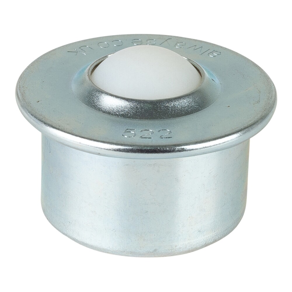 Produktabbildung Nr. 1: Kogelrol, kunststof, Ø 22 mm, cap. 7 kg