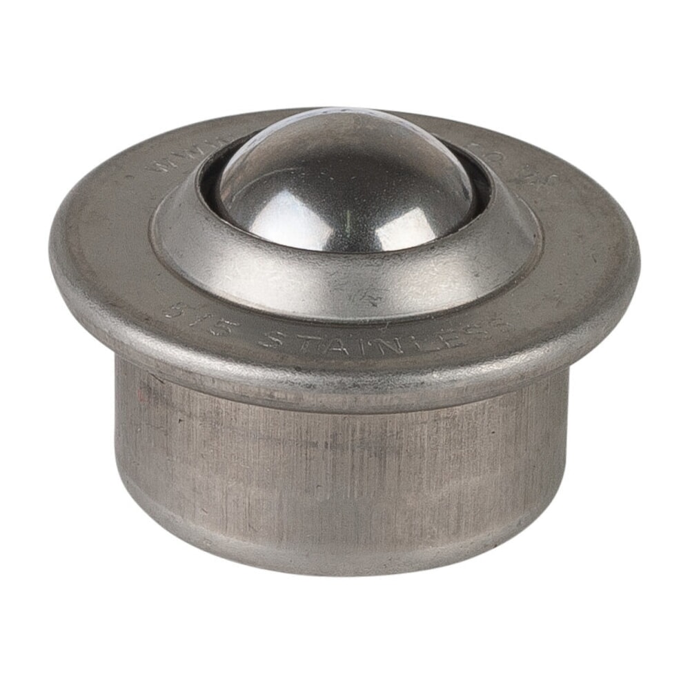 Produktabbildung Nr. 1: Kogelrol, staal, Nirosta, Ø 15 mm, cap. 37 kg