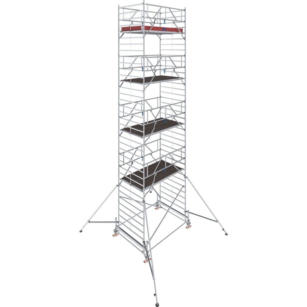 N° de l'image du produit 1 : KRAUSE® Échafaudage roulant STABILO S500 longueur de travée 2,50, hauteur de travail 10,50