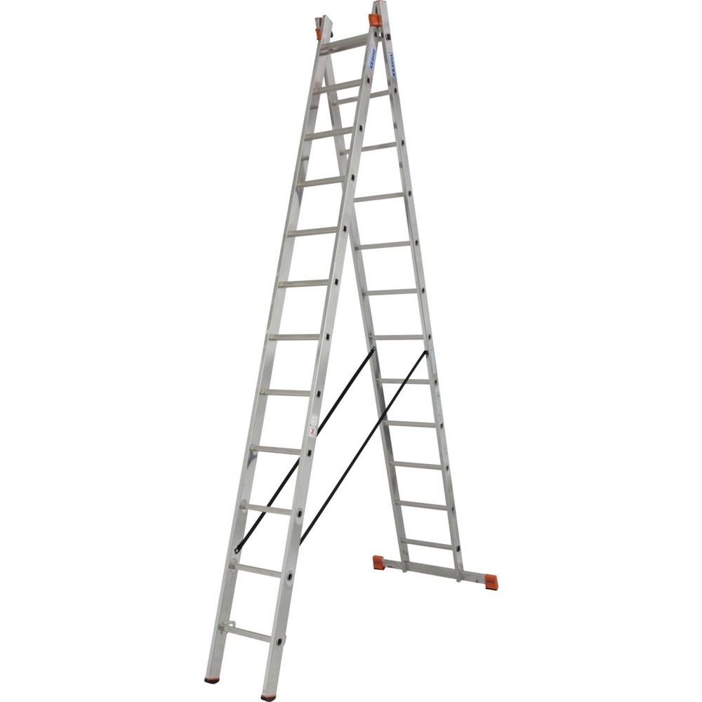 Produktabbildung Nr. 1: KRAUSE® Échelle polyvalente Dubilo 2x12 barreaux