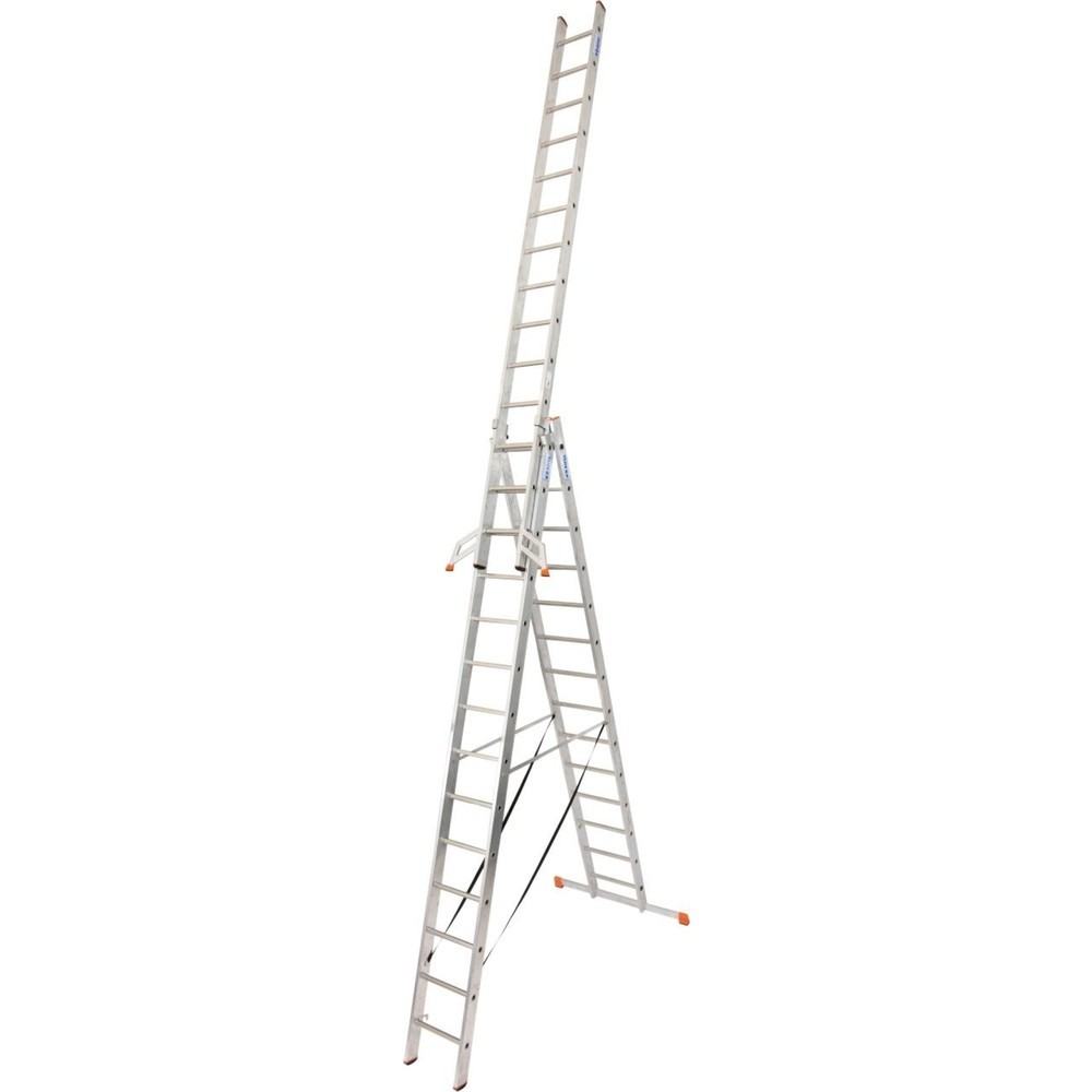 Produktabbildung Nr. 1: KRAUSE® Échelle polyvalente Tribilo 3x14 barreaux