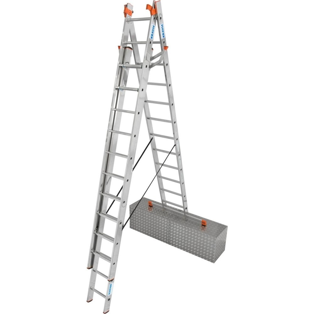 Produktabbildung Nr. 1: KRAUSE® Échelle multi-usages Tribilo 3x12 barreaux